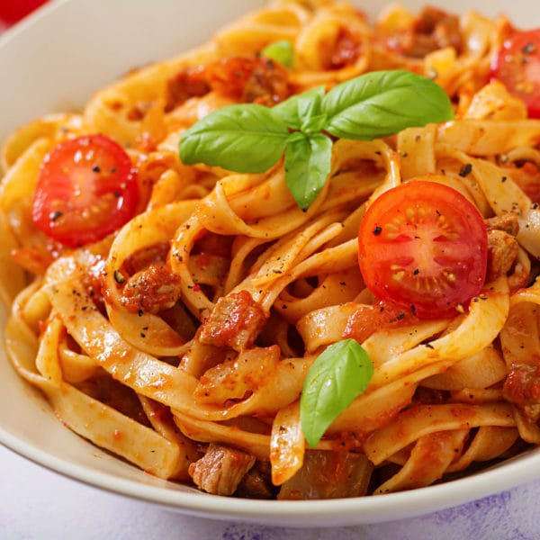 Tagliatelles Bolognaise
